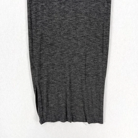 ANTHROPOLOGIE DOLAN Sarana Dress Womens Small Gray Black White Collared Belt - Picture 7 of 14